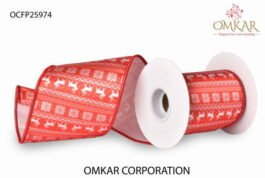 Red Christmas Ribbon OCFP25974